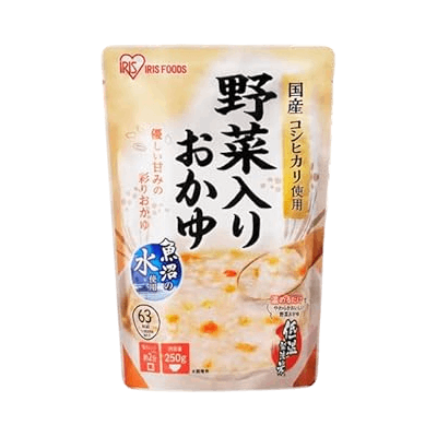 Iris Oyama - Okayu porridge de riz aux légumes 250g