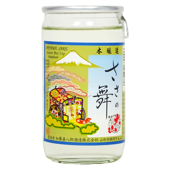 大山 本醸造 ささの舞カップ 15.9% 180ml