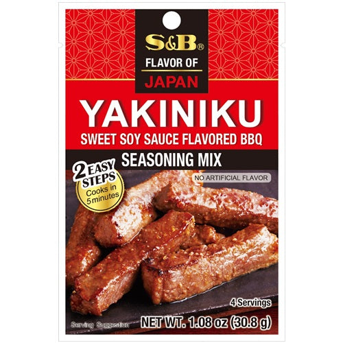 S&B - Mélange d'assaisonnement Yakiniku 30,8g