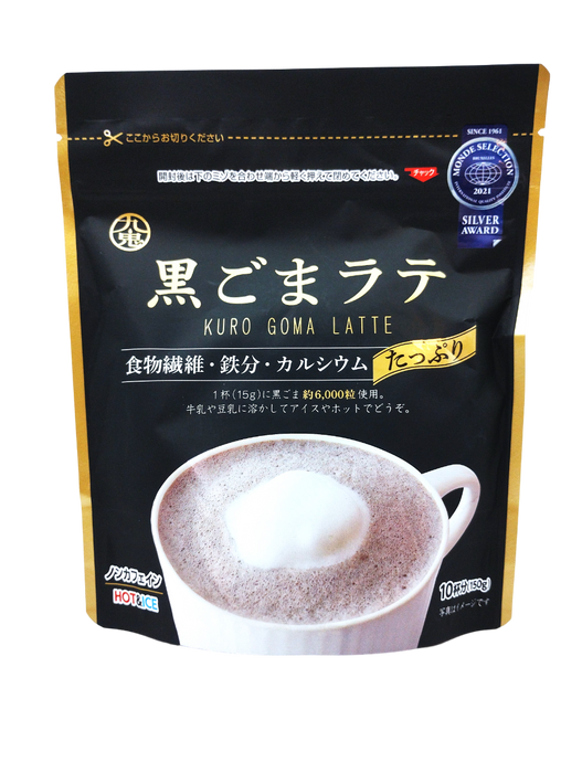 Kuki - Latte au sésame noir 150g