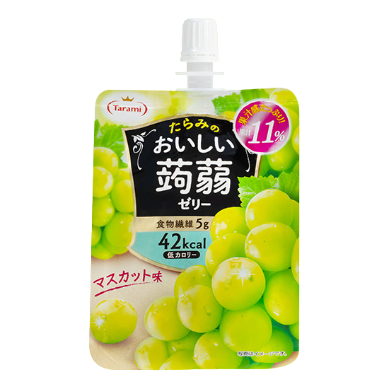 たらみ - 蒟蒻ゼリー マスカット味 150g