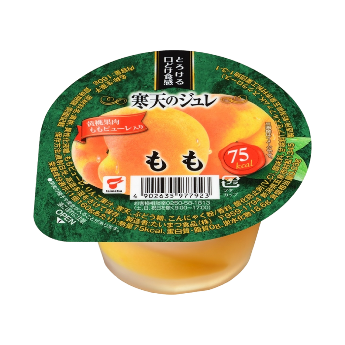 たいまつ - ももの寒天ゼリー 160g