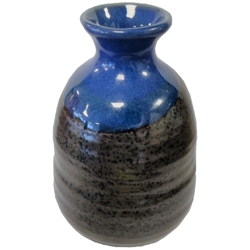 Bouteille à saké en porcelaine 12cm 27cl
