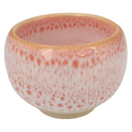 Tasse à saké en porcelaine Rose 5.5 x 3.3 cm