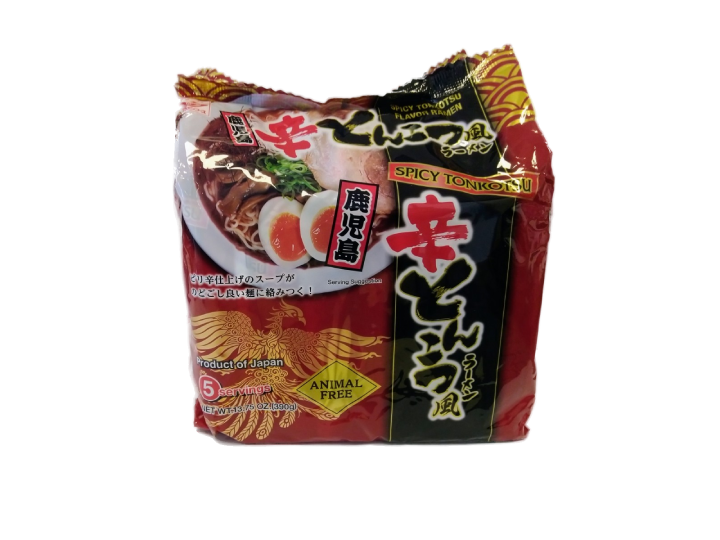 Higashimaru - Ramen tonkotsu épicé 5x78g