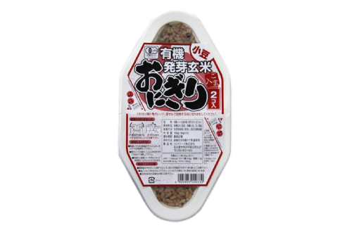 Kojima Foods - Onigiri riz complet germé JAS haricots rouge 2x90g