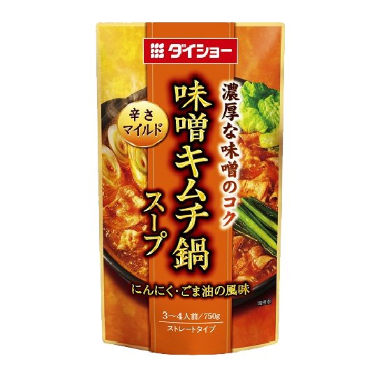 ダイショー 味噌キムチ鍋スープ 750g