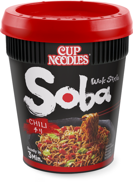 Nissin - Yakisoba Chili Nouilles sautées instantanées 92g