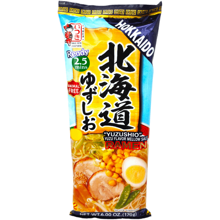 Itsuki - Hokkaido ramen saveur yuzu au sel doux 170g