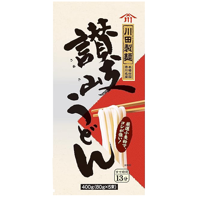 川田製麺 - 讃岐うどん 400g