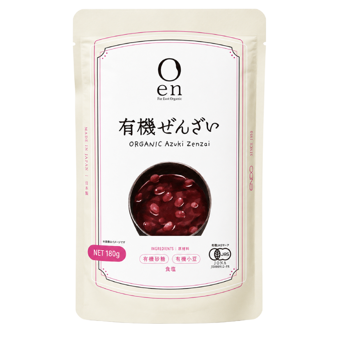 Endo Seian - Zenzai aux haricots rouges azuki JAS 180g