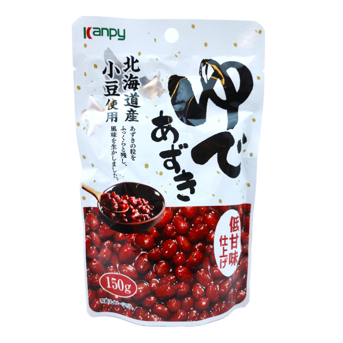 Kanpy - Haricots Azuki Cuits de Hokkaido 150g