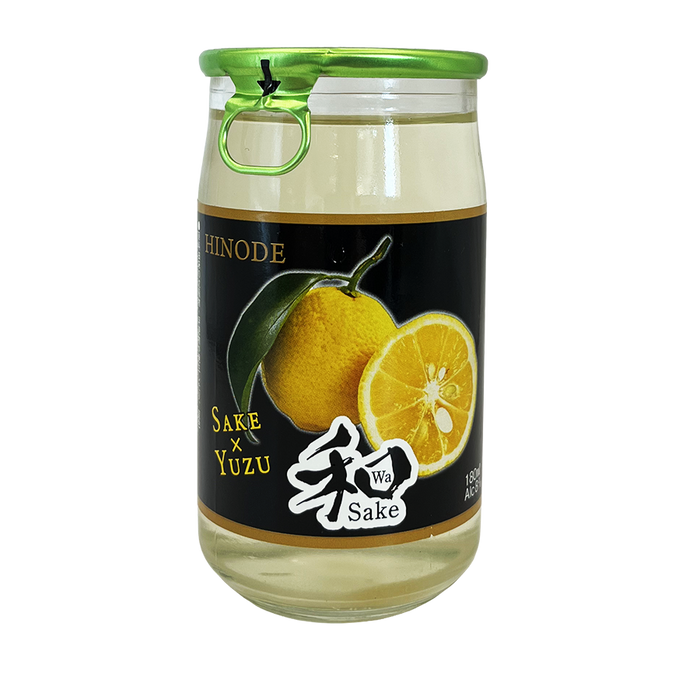 Hinode - Saké au yuzu 8,9 % en cup 180 ml