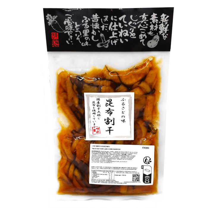 Nagatoku - Daikon séchées avec Konbu 130g