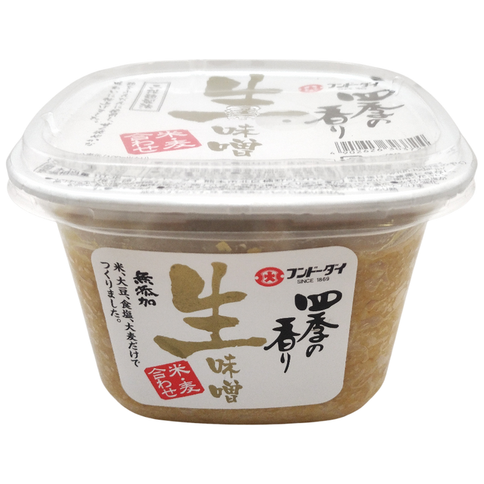 Fundodai - Miso cru à base de riz et de blé parfumé 650g