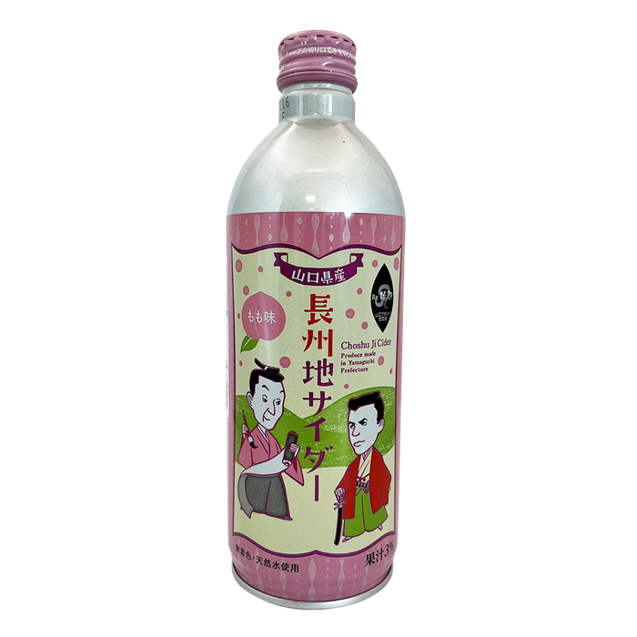 Nihon Kajitsu Kogyo - Soda à la pêche Chōshū 490ml