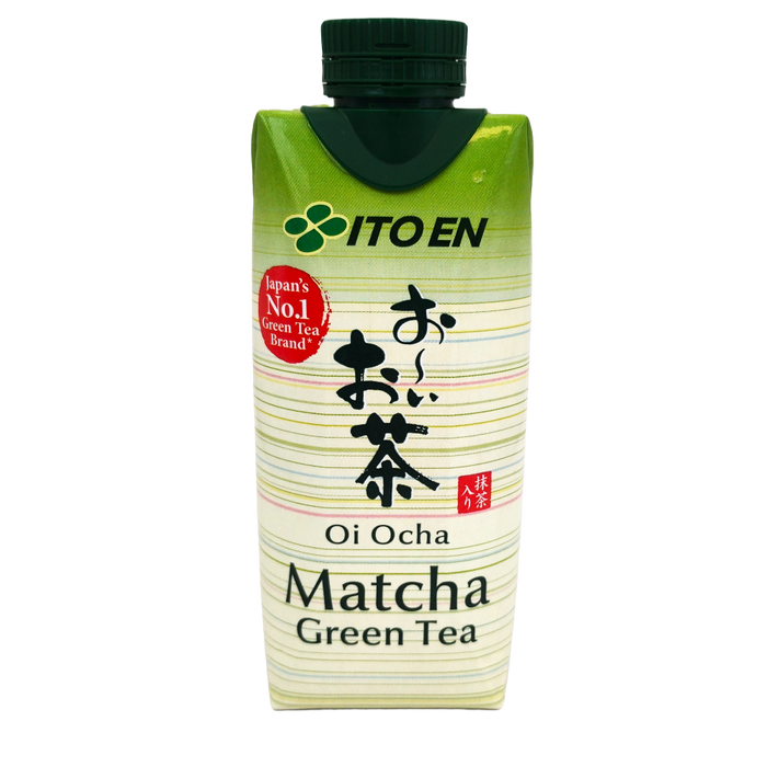 Ito En - Oi Ocha Thé Vert avec Matcha Non Sucré en Brique 330ml