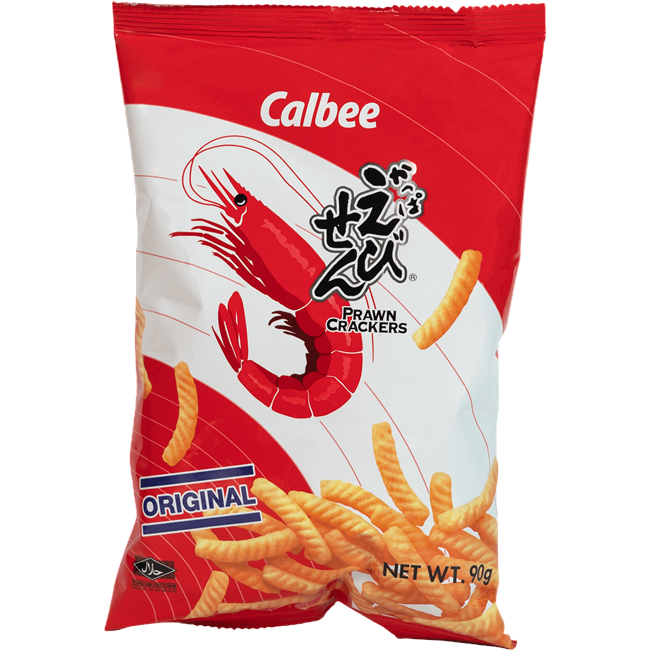 Calbee  - Chips de crevettes Original 90g