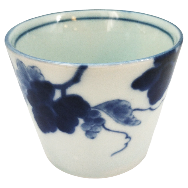 Verre en porcelaine Vigne 8.4 x 6.8 cm