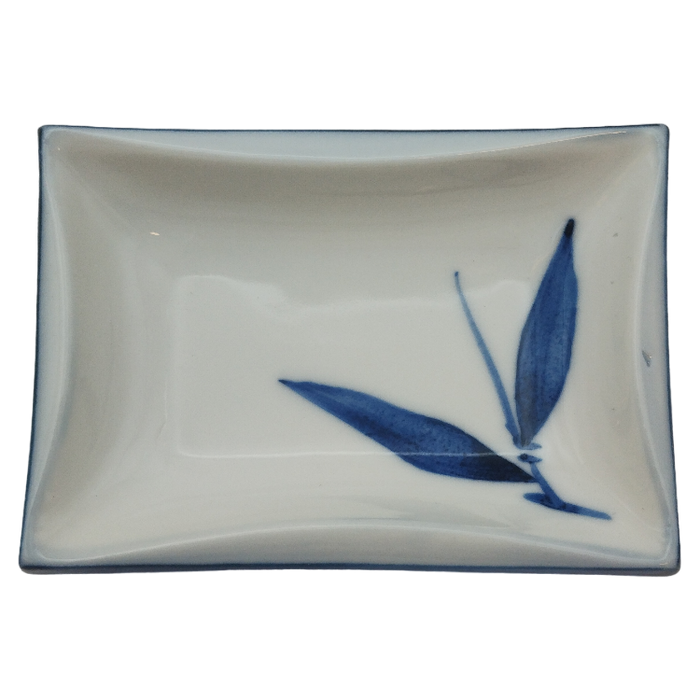 Assiette carrée Sasa Kaku Chiyokuchi 9.3 x 6.7 x 3 cm