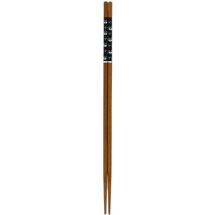 Baguettes de cuisine Shiba Inu Noir 33 cm