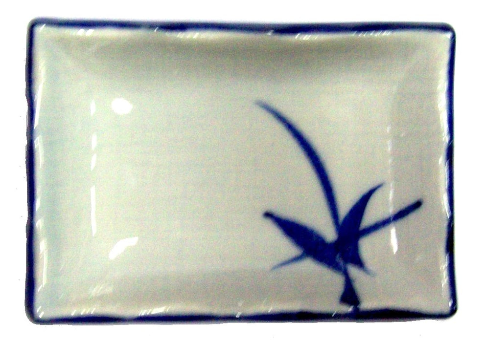 上布目芦千代口皿 8,5 X 6 x 2 cm