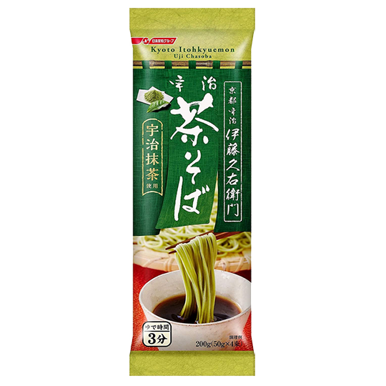 Nisshin Seifun Welna - nouilles soba au thé vert d'uji 200g