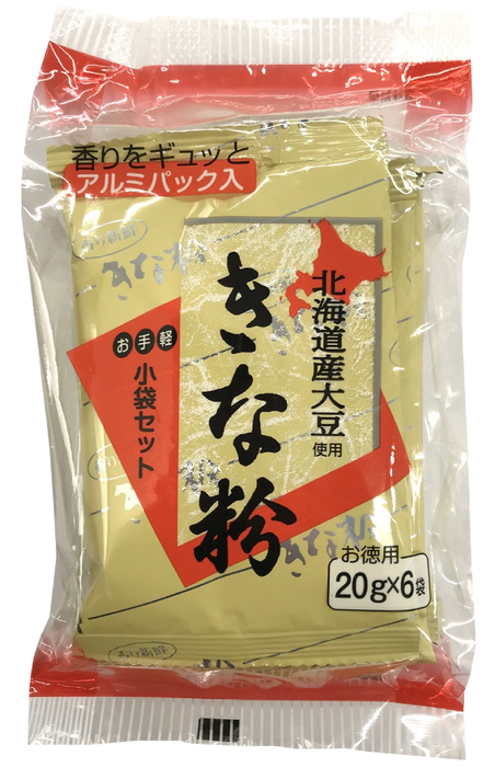 Hitachiya - Farine de soja d'Hokkaido 6x20g