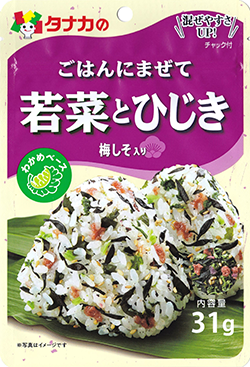 Tanaka - Furikake Jeunes pousses et hijiki 31g