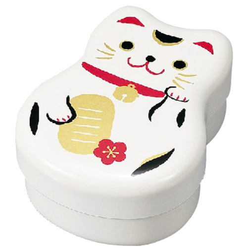 Boite à bento chat blanc